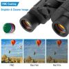 Portable HD Binoculars with FMC Lens Low Light Night Vision Telescope for Bird Watching Hunting Sports Events