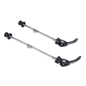 ZTTO Mountain Bike Hub Quick Release Axle, Road Bike Quick Release Lever (Option: Black)