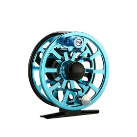 Fly fishing wheel CNN cutting fly wheel (Option: Blue-A3)