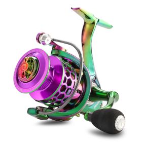 Colorful Spinning Wheel Shopee Fishing Reel Honeycomb Hole Thread Cup (Option: Standard4000)