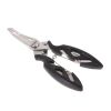 Luya Pliers Stainless Steel Curved Mouth Fish Line Scissors Multi-functional Clip Fish Line Sub Ring Opening Fishing Tools