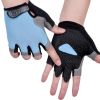 HOT Cycling Anti-slip Anti-sweat Men Women Half Finger Gloves Breathable Anti-shock Sports Gloves Bike Bicycle Glove