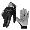 Cycling Gloves Touchscreen Bike Gloves 5MM Liquid Gel Pads Bicycle Gloves Shock-Absorbing Mountain Bike Gloves Men