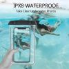 1pc Waterproof Cell Phone Pouch; Universal Underwater Sealing Case For Beach Swimming Pool