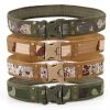 1pc Men's Outdoor Canvas Belt 2 Inch Wide Plastic Buckle Military Tactical Waist Belt Work Belt