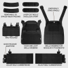 Quick Release Airsoft Weighted Military Breathable Vests