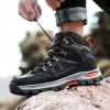 Spring Autumn Winter 36-46 Sport Training Hiking Shoe Waterproof Men Women Casual Fashion Outdoor High-top Cross-country Walking