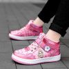 Children's Sneakers Girls' Sports Shoes Kids Flat Shoes High Cut Trekking Shoes Outdoor Tenis Non-Slip Running Hiking Shoes