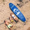 Goplus 10' Inflatable Stand Up Paddle Board 6.5' Thick SUP with Premium Accessorie